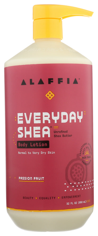 Alaffia: Body Lotion Shea Passion Fruit, 32 Fo