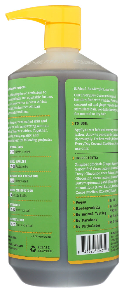 Alaffia: Shampoo Coconut Ccnt Lime, 32 Fo