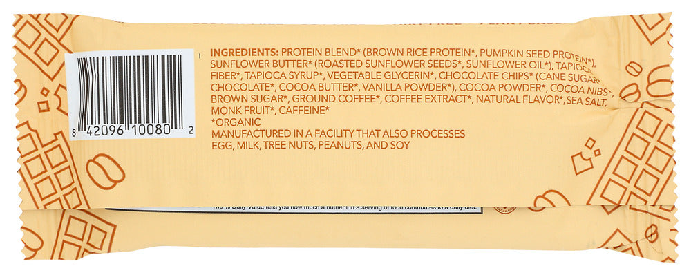 Aloha: Chocolate Espresso Protein Plus Caffeine Bar, 1.98 Oz