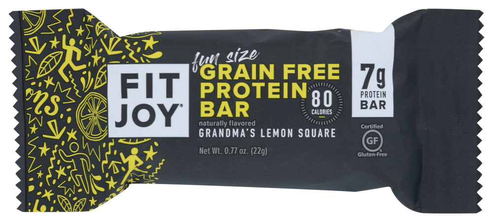 Fitjoy: Lemon Square Protein Bars, 22 Gm