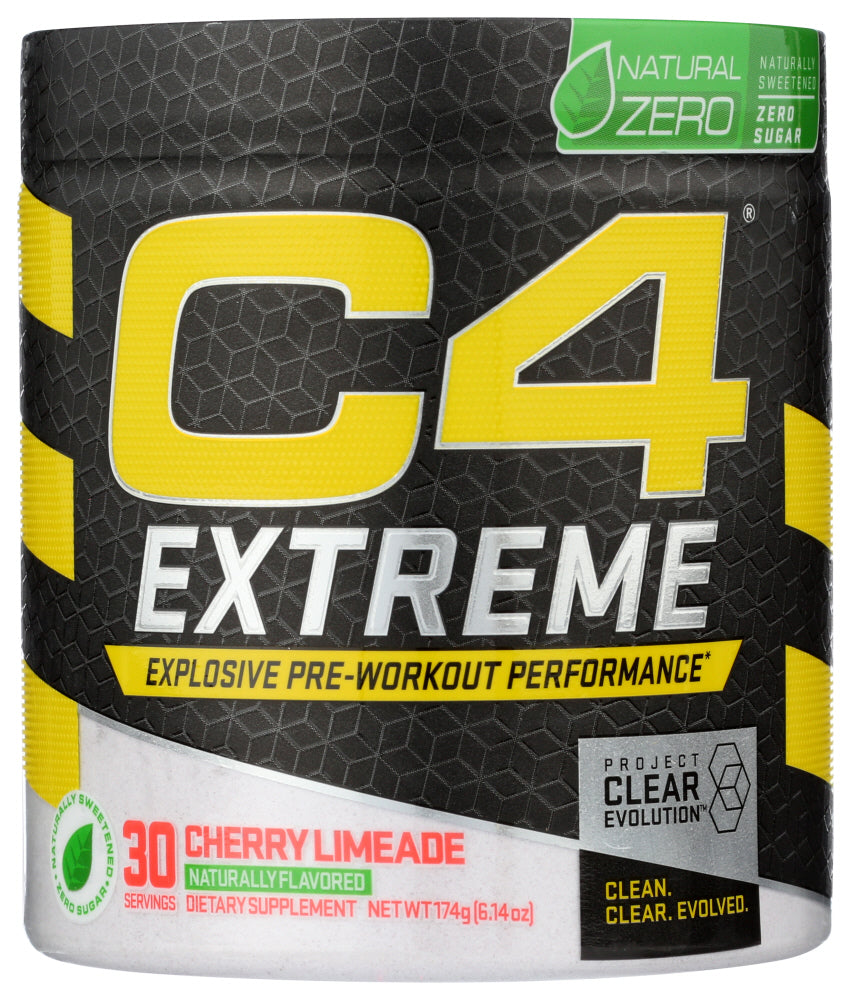 Cellucor: C4 Extreme Natural Zero Cherry Limeade, 6.14 Oz