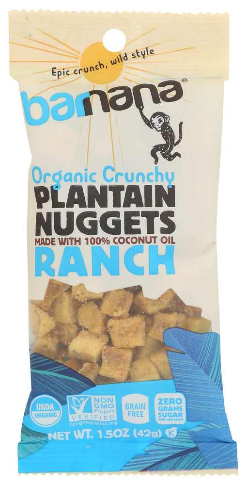 Barnana: Nuggets Plntain Rnch Org, 1.5 Oz