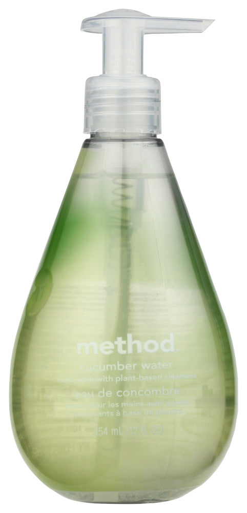 Method Home Care: Gel Hand Wash Cucumber Water, 12 Fo