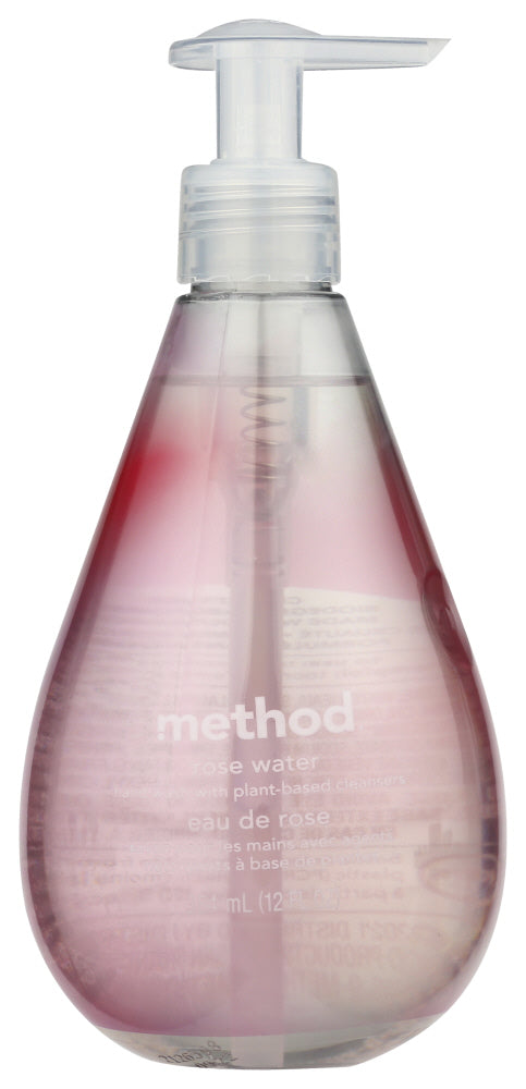 Method Home Care: Gel Hand Wash Rose Water, 12 Fo