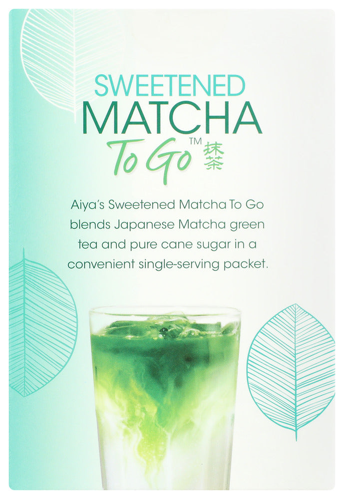 Aiya: Matcha Sweetnd Togo Stick, 1 Ea