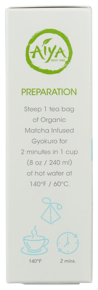 Aiya: Infused Gyokuro Organic Matcha, 1 Ea