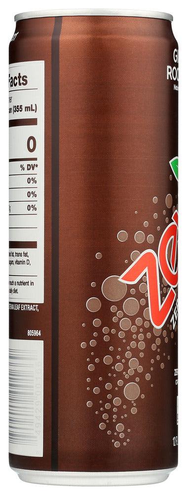 Zevia: Ginger Root Beer Soda, 12 Fo