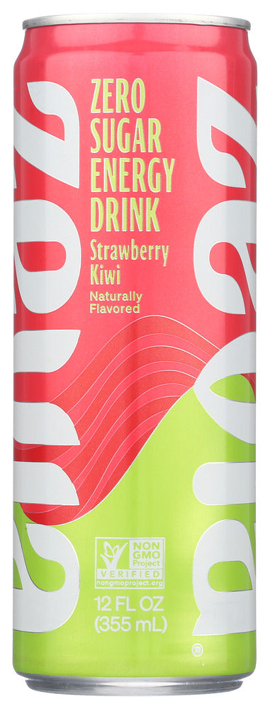 Zevia: Strawberry Kiwi Energy, 12 Fo