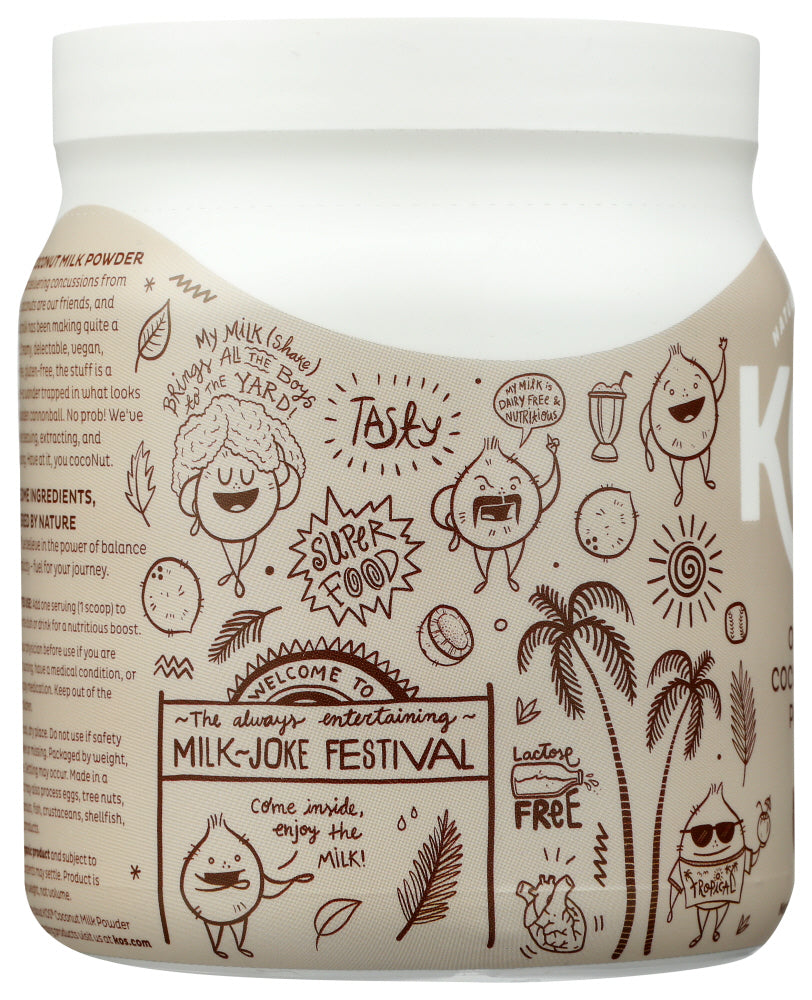 Kos: Organic Coconut Milk Powder, 12.6 Oz