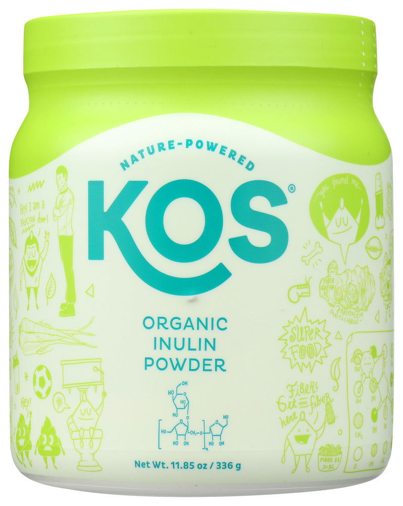 Kos: Organic Inulin Powder, 11.85 Oz