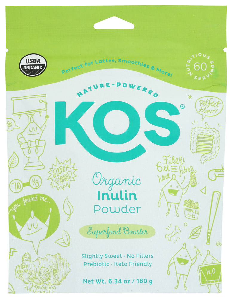 Kos: Superfood Inulin 3G Pwdr, 6.3 Oz