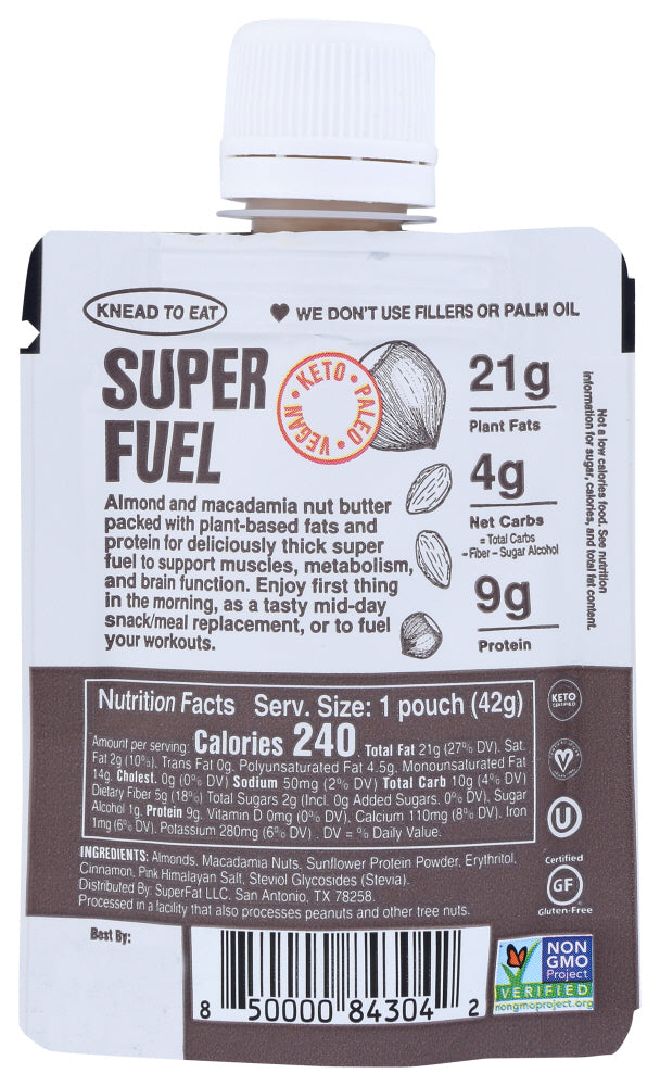 Superfat: Protein Keto Nut Butter, 1.5 Oz