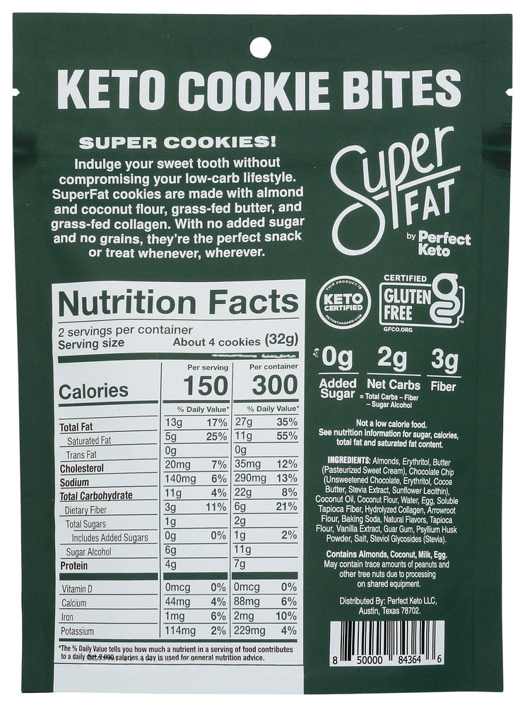 Superfat: Cookie Chocolate Chip, 2.25 Oz