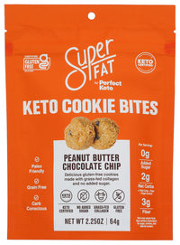 Superfat: Peanut Butter Chocolate Chip Keto Cookies, 2.25 Oz