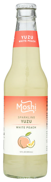 Moshi: Juice Sprkl Yuzu Peach, 12 Fo