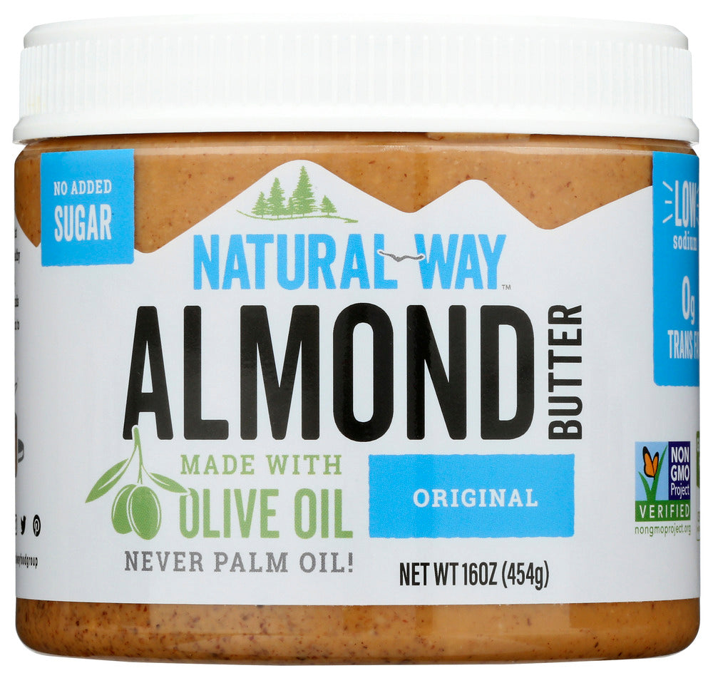 Natural Way: Original Almond Butter Olive Oil, 16 Oz