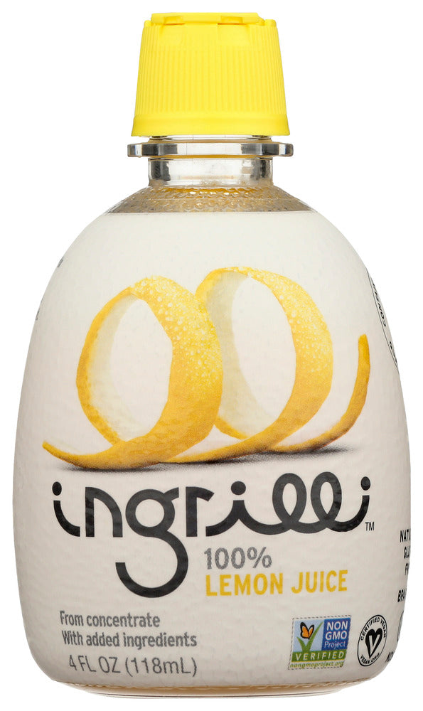 Ingrilli: 100 Percent Lemon Juice, 4 Fo