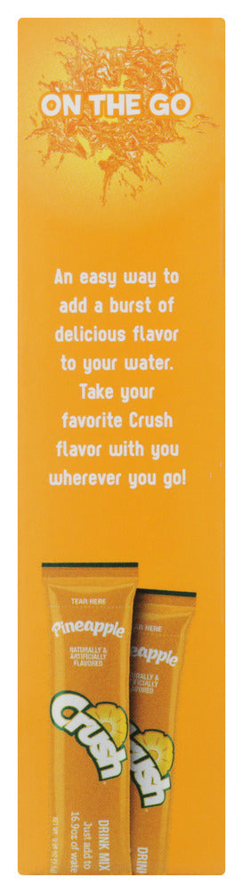 Crush: Pineapple Powder Drink Mix 6 Packets, 0.54 Oz