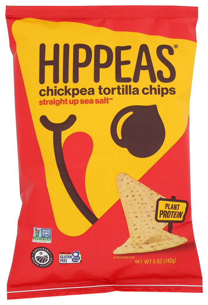 Hippeas: Chips Tortilla Sea Salt, 5 Oz