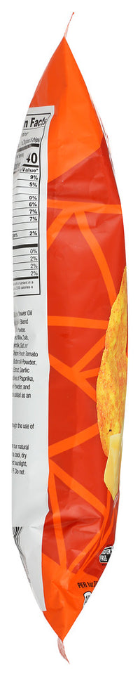 Perfection Snacks: Nacho Cheddar Tortilla Chips Gluten Free, 8 Oz