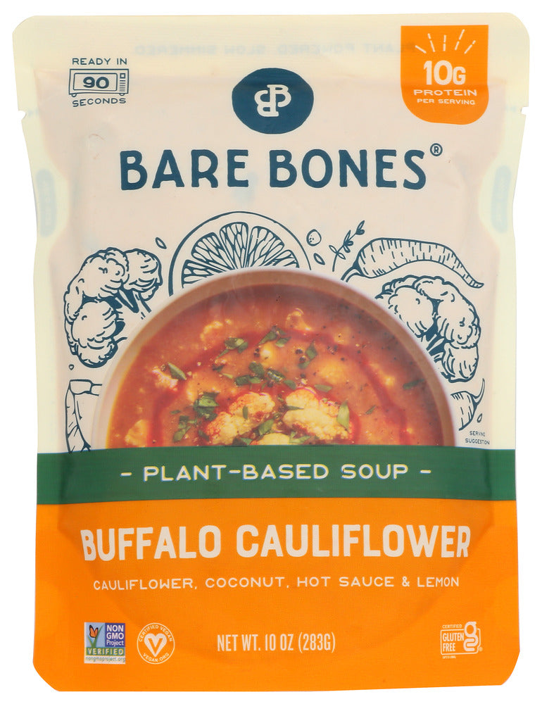 Bare Bones: Soup Buffalo Cauliflower, 10 Oz