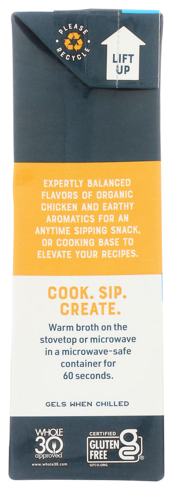 Bare Bones: Broth Chicken Bone Low Sodium, 16 Oz