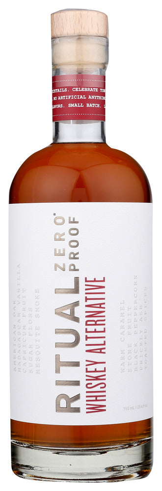 Ritual Zero Proof: Mixer Whiskey Alternative, 25.4 Fo