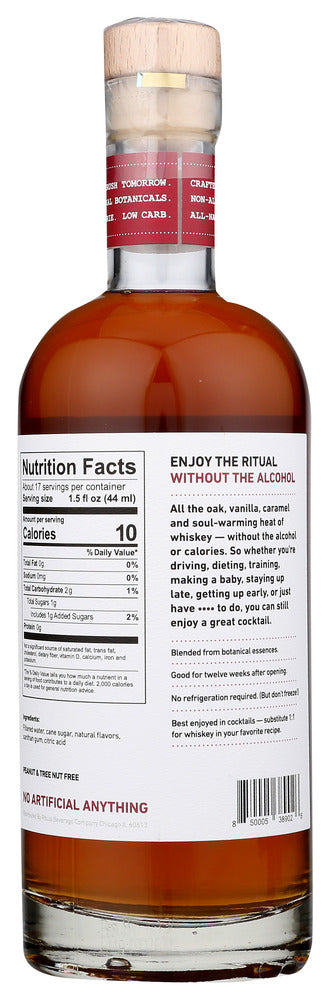 Ritual Zero Proof: Mixer Whiskey Alternative, 25.4 Fo