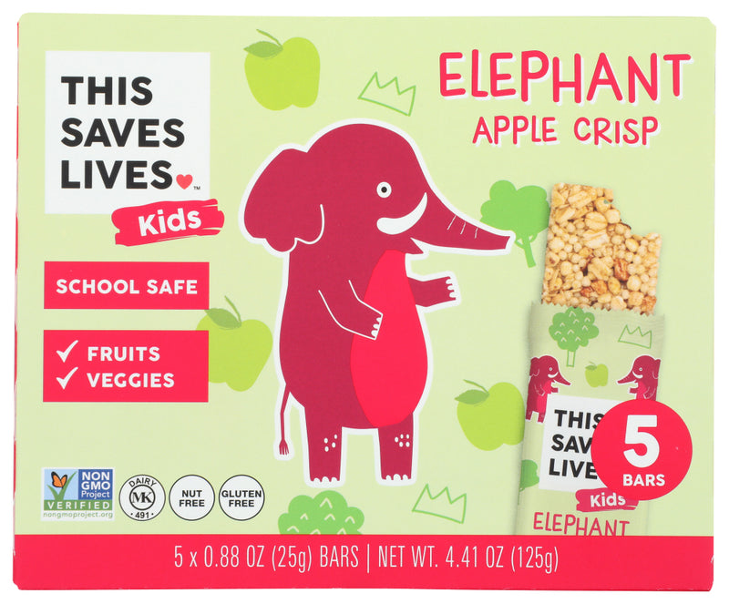 This Saves Lives: Elephant Apple Crisp Bar, 4.41 Oz