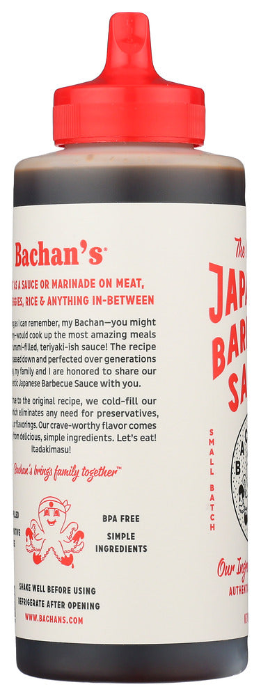 Bachans: Sauce Bbq Japanese Orgl, 17 Oz