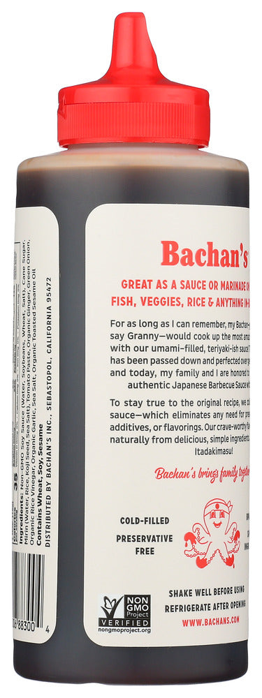 Bachans: Sauce Bbq Japanese Orgl, 17 Oz