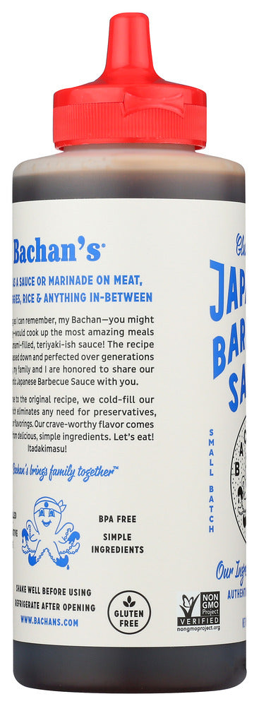 Bachans: Sauce Bbq Japanese, 17 Oz