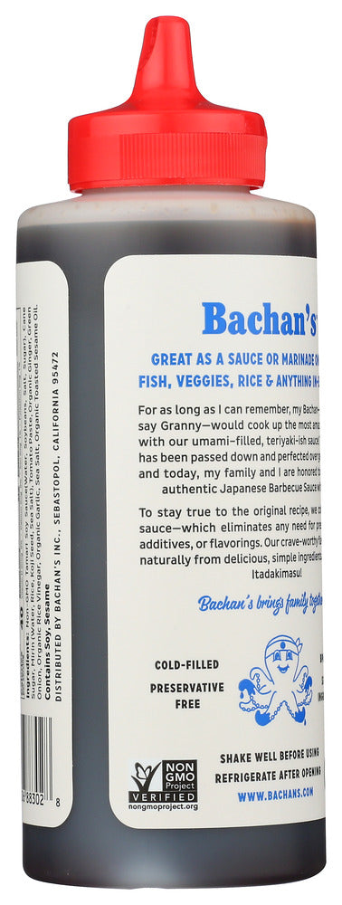 Bachans: Sauce Bbq Japanese, 17 Oz