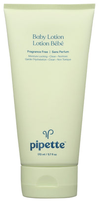 Pipette: Baby Lotion Fragrance Free, 6 Fo