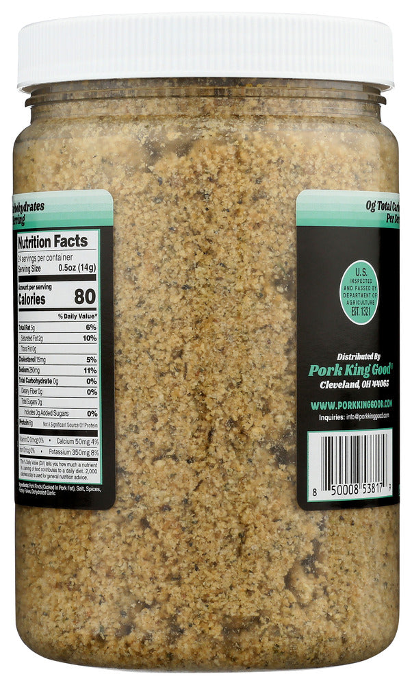 Pork King Good: Pork Rind Crumbs Italian, 12 Oz