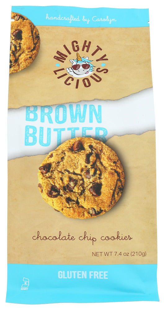 Mighty Monkey: Browned Butter Chocolate Chip Gluten Free, 7.4 Oz