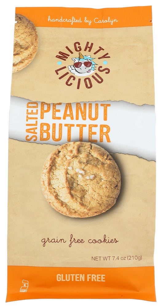 Mighty Monkey: Salted Peanut Butter Cookies, 7.4 Oz