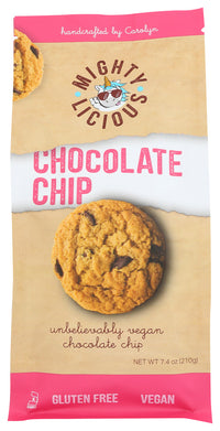 Mighty Monkey: Vegan Chocolate Chip Gluten Free, 7.4 Oz