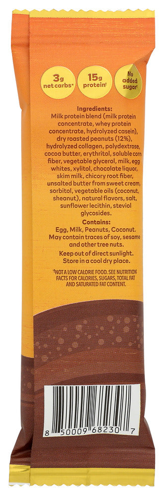 Nicks: Choklad Peanot Protein Bar, 1.76 Oz