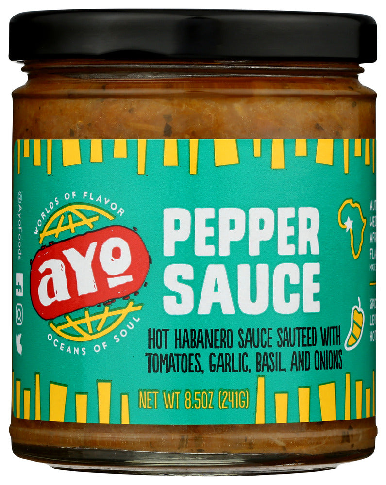 Ayo Foods: Pepper Sauce, 8.5 Oz