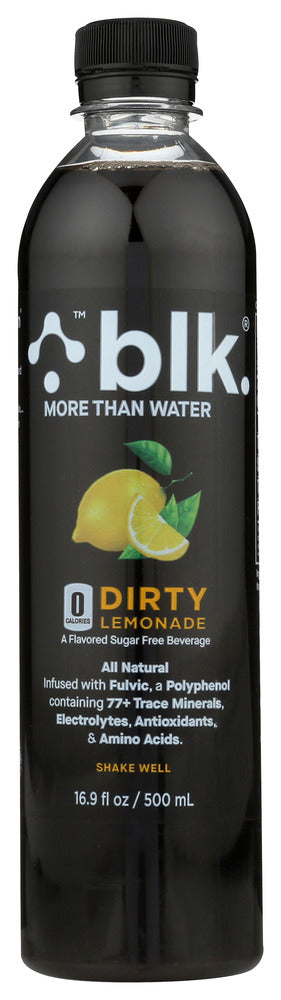 Blk: Dirty Lemonade Water, 16.9 Fo