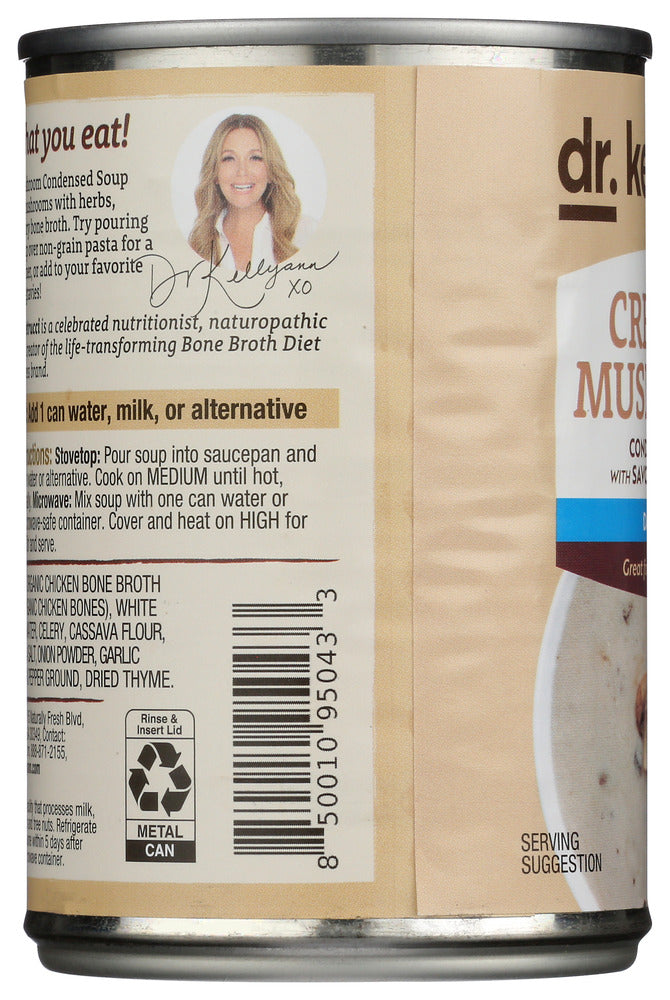 Dr Kellyann: Soup Cream Of Mushroom, 10.5 Fo