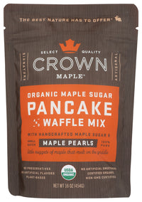 Crown Maple: Organic Maple Sugar Pancake Mix, 16 Oz