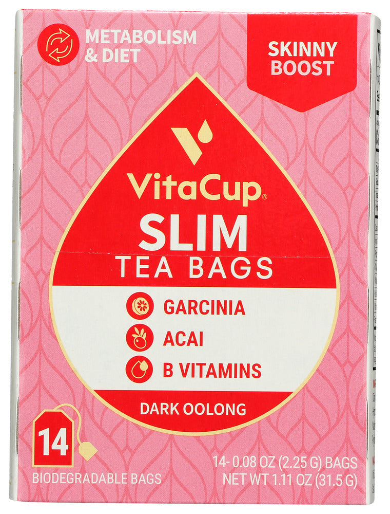 Vitacup: Tea Bag Slim Blend, 14 Bg