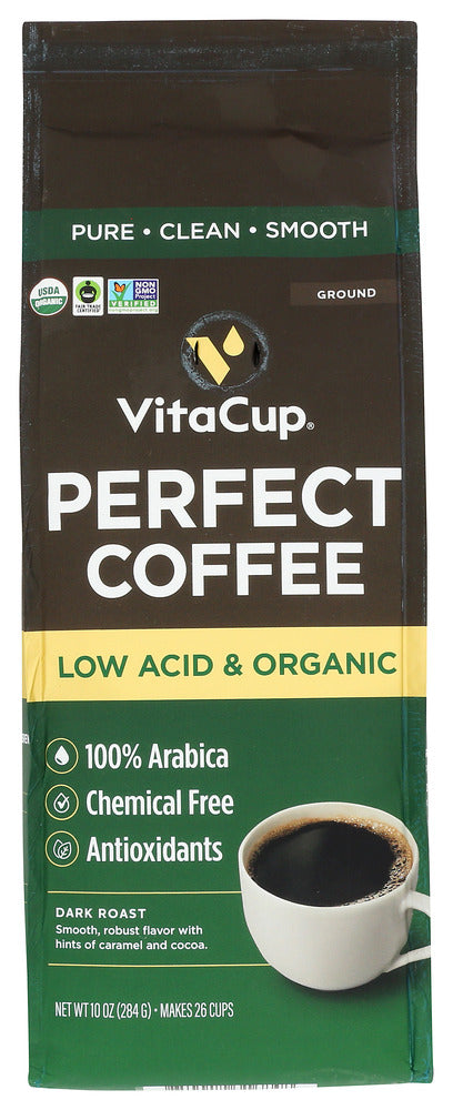 Vitacup: Coffee Grnd Perfect Blend, 10 Oz