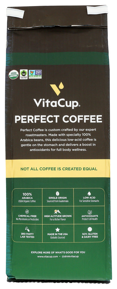 Vitacup: Coffee Grnd Perfect Blend, 10 Oz