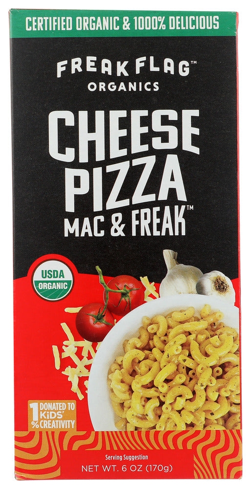 Freak Flag Organics: Mac & Freak Cheese Pizza, 6 Oz