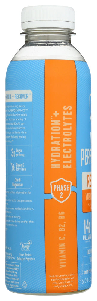 Vital Proteins: Vital Performance Recover Yuzu Clementine, 16.9 Oz