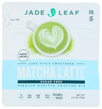 Jade Leaf: Matcha Latte Mix Sgr Org, 2.47 Oz