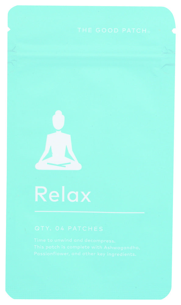 The Good Patch: Relax Wellness Patches, 4 Ct